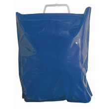 Bügeltragtasche 630x520+120 mm blau