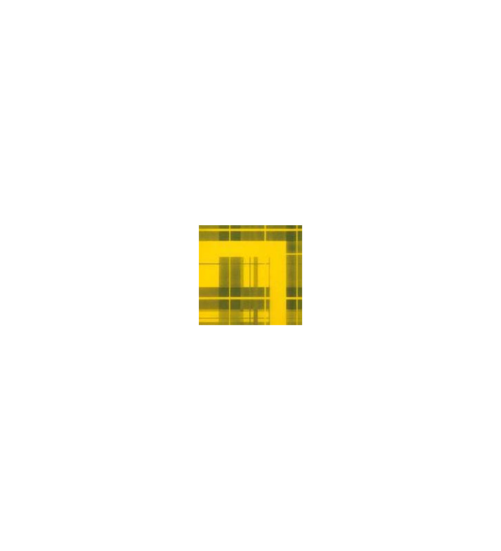 Airlaid Linien gelb, 40x40 cm 1/4 Falz