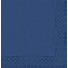Servietten Papier 24x24 cm 1/4 blau