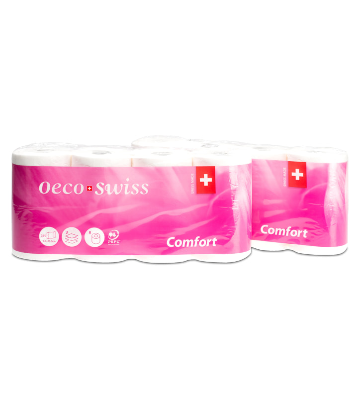 Toilettenpapier Oeco Swiss Comfort 3-lagig