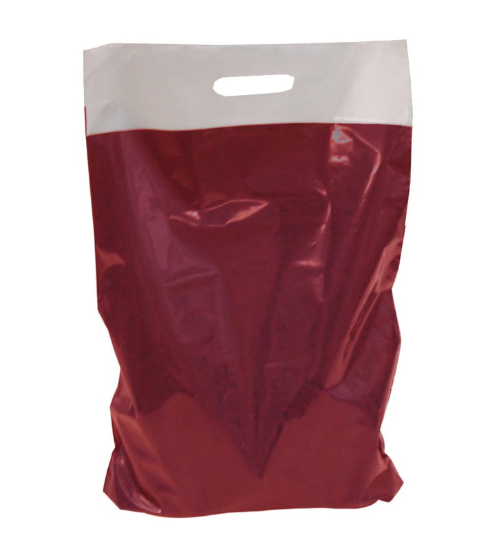 Grifflochtragtasche 350x500+80 mm bordeaux Grifflochtragtasche 350x500+80 mm bordeaux