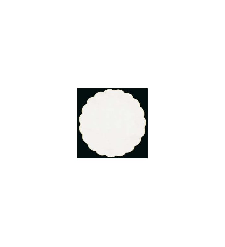 Untersetzer weiss 90 mm 1-lagig Untersetzer weiss 90 mm 1-lagig