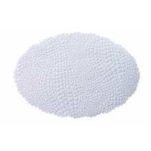 Plattenpapier oval 18
