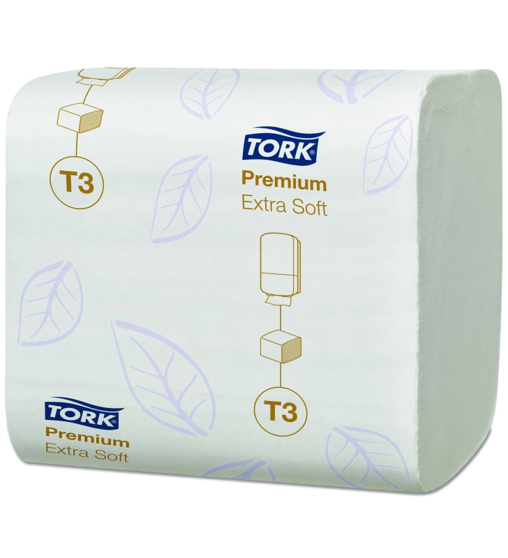 Toilettenpapier Tork Premium Einzelblatt T3 Toilettenpapier Tork Premium Einzelblatt T3