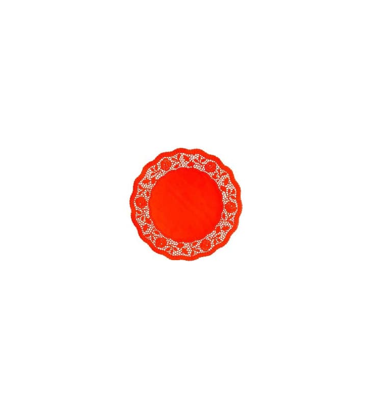 Spitzen 10 cm rot Spitzen 10 cm rot