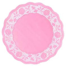 Spitzen 10 cm rosa