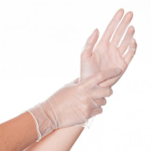 Handschuh Vinyl L