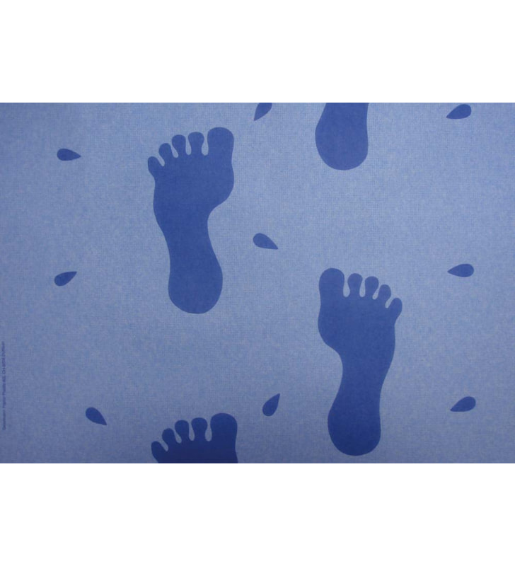 Badematten 45 blau Badematten 45 blau