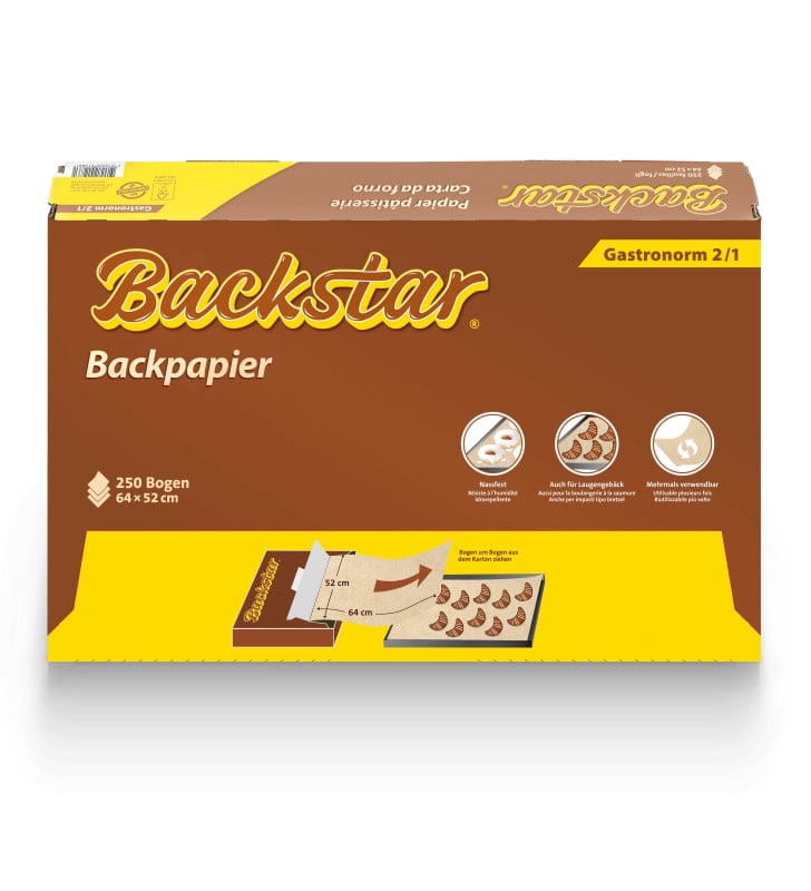 Silikonpapier Profi-Bogen Gastronorm 2/1 64 x 52 cm Silikonpapier Profi-Bogen Gastronorm 2/1 64 x 52 cm