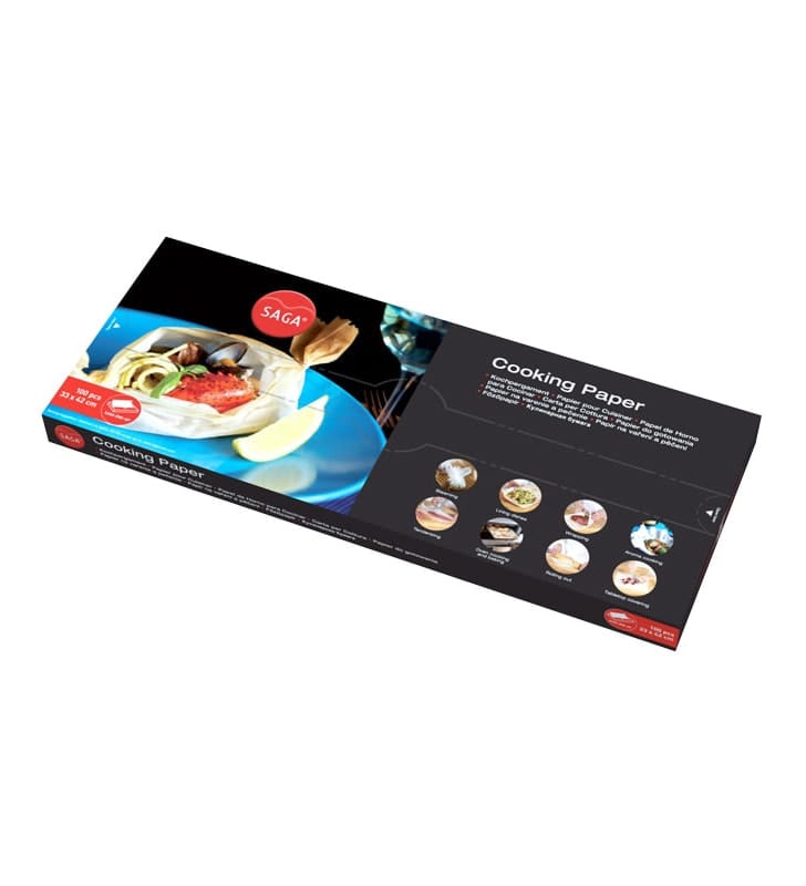 Kochpergament SAGA One-Up 33x42 cm Kochpergament SAGA One-Up 33x42 cm