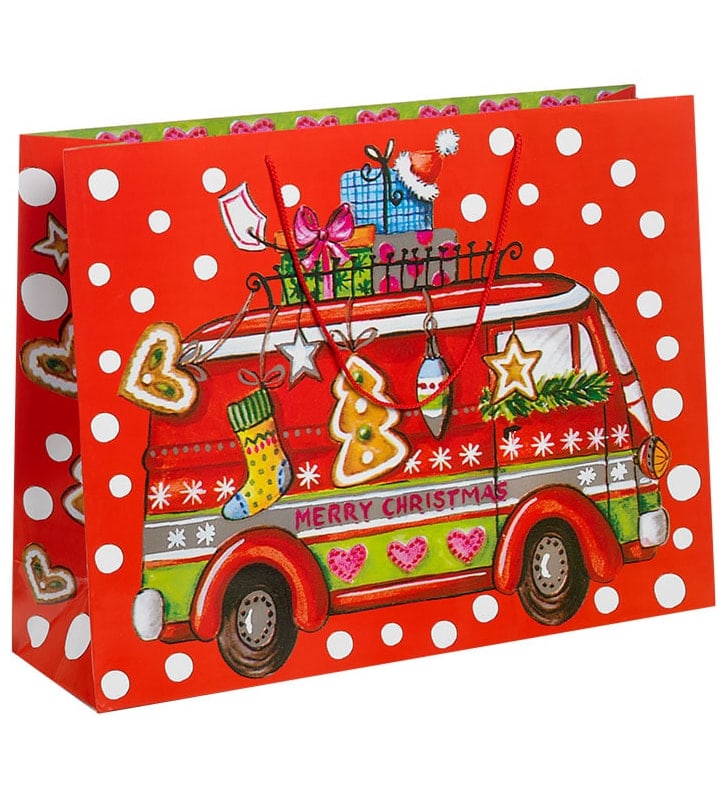 Kordeltasche Jumbo Xmas Bus 70130 74016 Kordeltasche Jumbo Xmas Bus 70130 74016