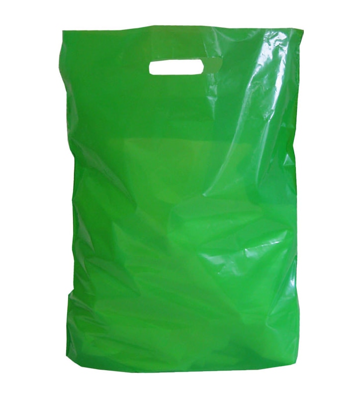 Grifflochtragtasche 360x450+100 mm hellgrün Grifflochtragtasche 360x450+100 mm hellgrün
