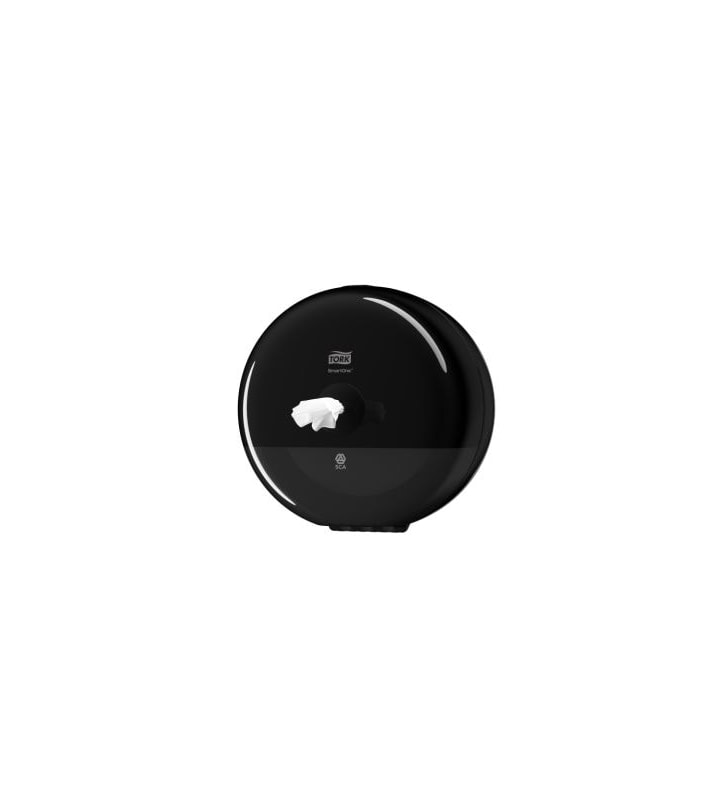 Toilettenpapierspender Tork Smartone Mini schwarz Toilettenpapierspender Tork Smartone Mini schwarz