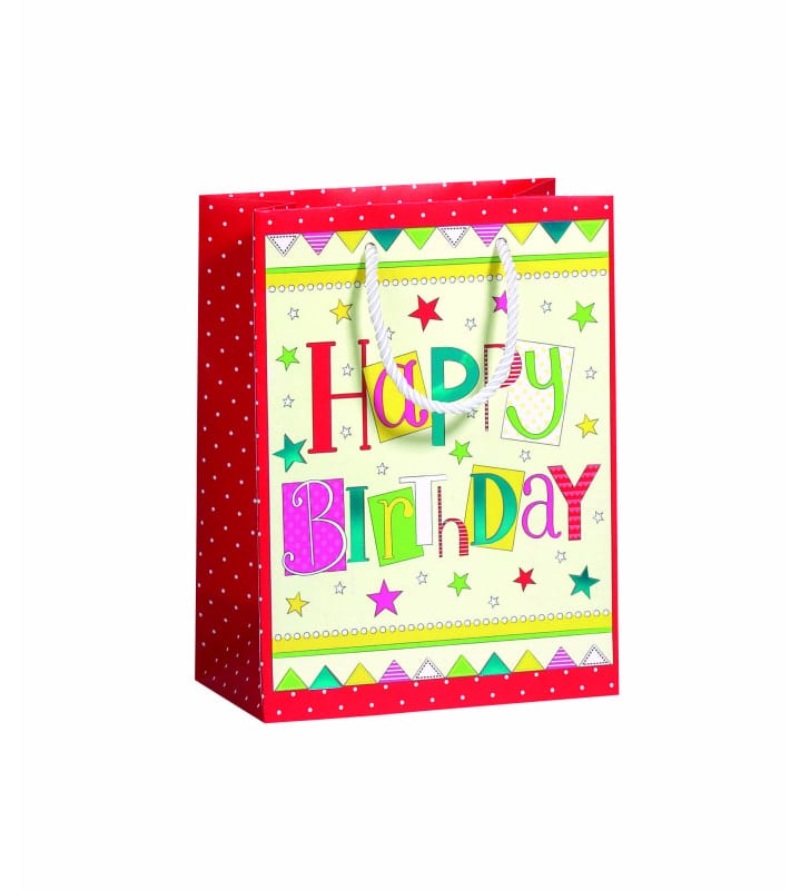 Kordeltaschen Happy Birthday 70010 11524 Kordeltaschen Happy Birthday 70010 11524