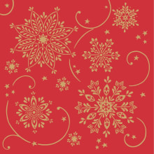 Servietten Airlaid Cristal rot