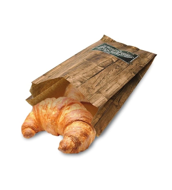 Seitenfaltenbeutel Enjoy your Meal, 120 x 50 x 230 mm