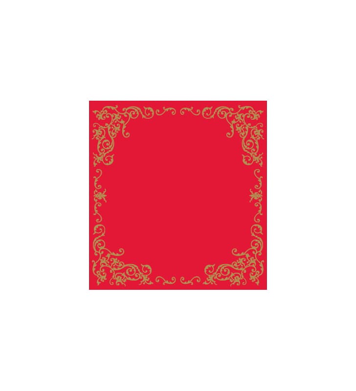 Napperon Airlaid Pomp gold-rot 