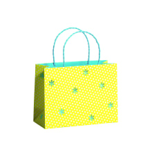 Kordeltaschen Happiness gelb 70010 11571