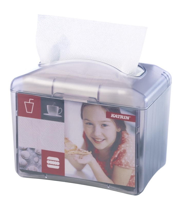 Katrin Table Top Napkin Dispenser lichtgrau Katrin Table Top Napkin Dispenser lichtgrau