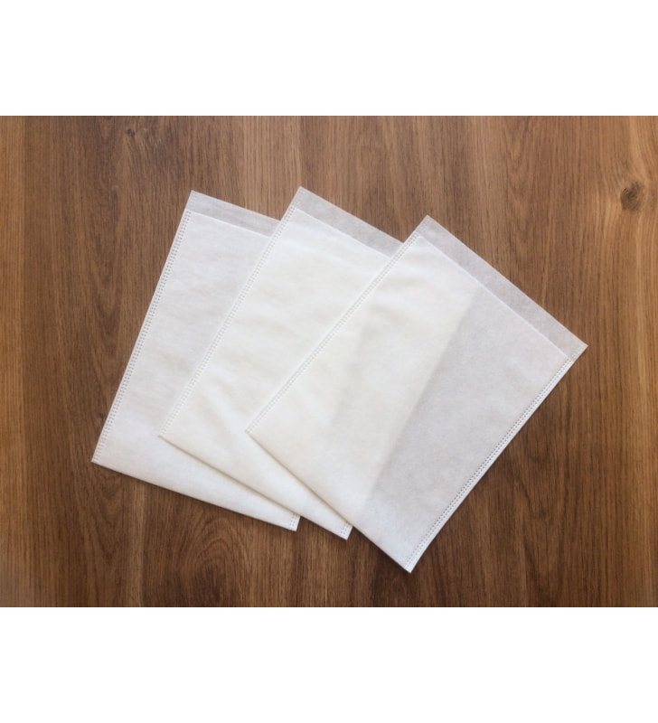 Waschhandschuh Vlies, weiss Waschhandschuh Vlies, weiss