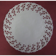 Spitzen weiss 30 cm
