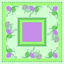 Napperon Airlaid Andy grün