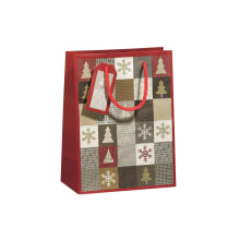 Kordeltasche Christmas Patchwork 70120 71416