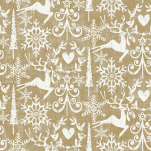 Servietten Airlaid Bob gold/braun 40x40 cm 1/4 Falz