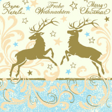 Servietten Airlaid Liroy graublau 