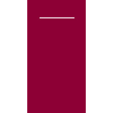 Servietten Bestecktasche  Airlaid uni bordeaux