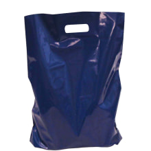 Grifflochtragtasche 350x500+80 mm blau