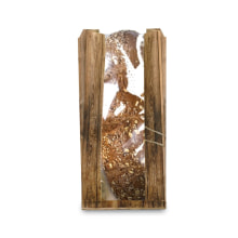 Seitenfaltenbeutel mit Sichtstreifen Enjoy your Meal, 160 x 87 x 320 mm