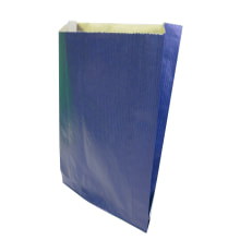 Seitenfalten blau