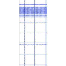 Servietten Bestecktasche Airlaid Nadeem blau "XL"