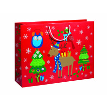 70110 24006 Kordeltasche Weihnacht