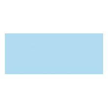 Seidenpapier 50x76 cm wasserblau