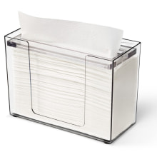 Handtuch Tischspender Katrin, Kunststoff transparent