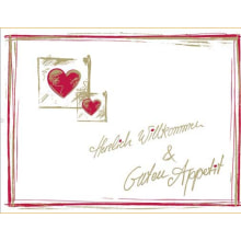 Set Airlaid Herzlich Willkommen