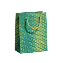 Kordeltaschen Touch of Gold petrol 70010 11592