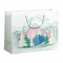 Kordeltasche Winter Forest 70110 22327