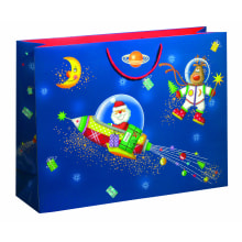 Kordeltasche Flying Santa 70110 24347