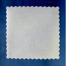 Plattenpapier eckig 18