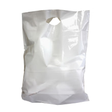 Grifflochtragtasche 350x410+80 mm weiss
