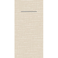 Servietten Bestecktasche  Airlaid Stockholm hellbraun