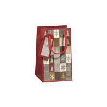 Kordeltasche Christmas Patchwork 70120 70416