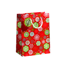 Kordeltasche Snow Flakes 70120 72410