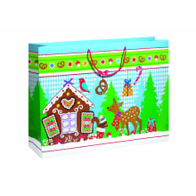 70110 24004 Kordeltasche Weihnacht