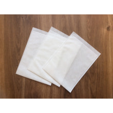 Waschhandschuh Vlies, weiss