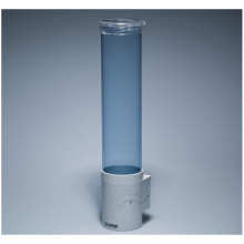 9110.8003 Becherdispenser blau transparent