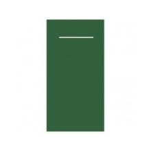 Servietten Bestecktasche Airlaid uni dunkelgrün